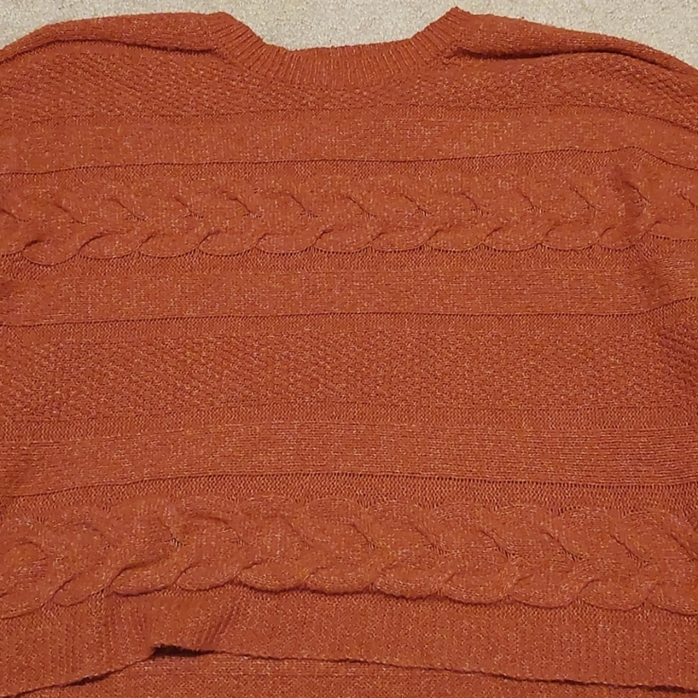 Orange Sweater
